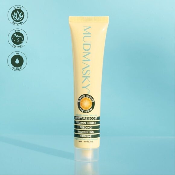 Mudmasky New Sealed Moisture Vitamin Firming Nourishing Boost Eye Serum 1 Fl Oz - Picture 1 of 6